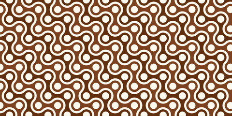 Seamless Indonesian Batik pattern background simple and minimalist, Ethnic pattern traditional of indonesian.