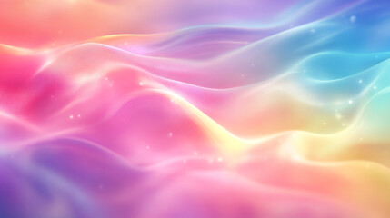 Obraz premium Abstract Wavy Background with Gradient Colors, Vibrant rainbow gradient mesh blurred background abstract colorful texture perfect for web design,