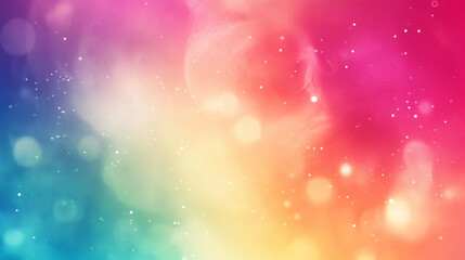 Abstract defocused colorful gradient lights, Colorful line drawing with a rainbow of colors. The colors are bright and vibrant, 