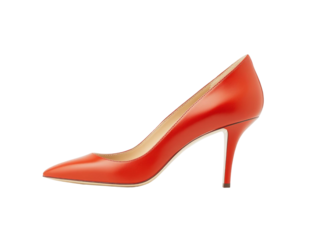 Elegant Red Stilettos: A Classic Footwear Choice for Women