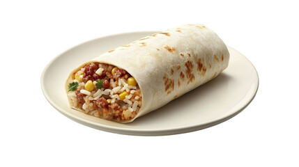 delicious breakfast or snack against a transparent background 