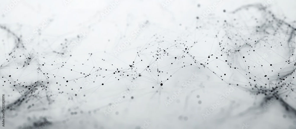 Poster white marble texture with abstract lines symbolizing blockchain technology transparency and global c