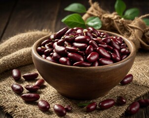 Traditional Indian Rajma (kidney beans), a rich and flavorful ingredient used in authentic Indian cuisine. Perfect for hearty meals and showcasing the essence of Indian comfort food.