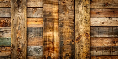 Rustic wood planks background with weathered textures and natural patterns, rustic, wood, planks, background, weathered, textures