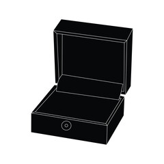 Sleek Black Box: Packaging, Design, Minimalist, Modern, Simple, Elegant, Luxury, Premium, Container,