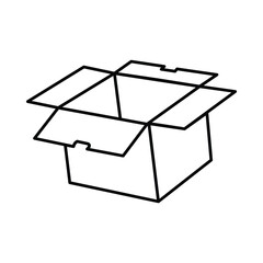 Sleek Cardboard Box Mockup: Perfect for Packaging Design, Branding, and Product Presentation. Clean 