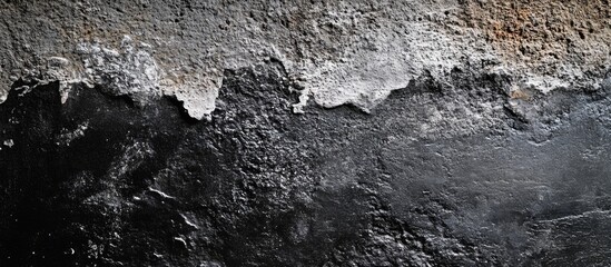 Obraz premium Weathered concrete texture with dark and light contrast, rough surface detail