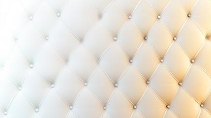 Leather Sofa Texture Seamless Background, White Leathers Upholstery Pattern, White fabric mattress texture top view background