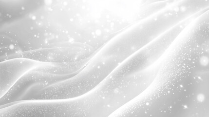 Abstract geometric white and silver grey motion background, abstract smooth elegant white fabric texture background,