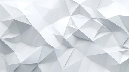 Fototapeta premium Abstract Background on isolated. Abstract white waves. Modern white and gray technology concept diamond triangle geometric line background. 
