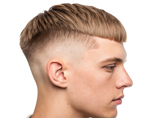 Obraz premium portrait of a man isolated on white background