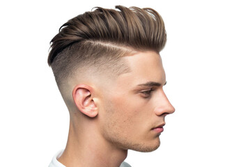 Obraz premium Undercut isolated on white background