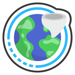 Climate Change Sticker