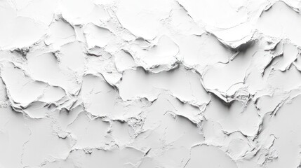 Fototapeta premium White clay texture, close-up studio shot, abstract background, cosmetic use