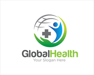 global health care logo designs for medical service