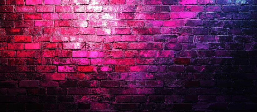 Bright Pink Brick Wall Texture High Resolution Wallpaper with Copyspace for Text and Design Applications 4K 4096 x 2160 Pixels