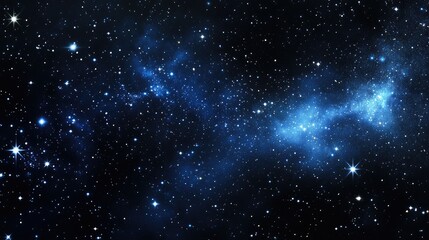 Obraz premium Cosmic tunnel through a star-filled galaxy with deep space backdrop for sci-fi and astrophysics themes