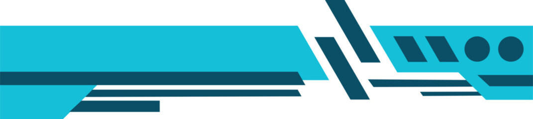 Obraz premium Modern Geometric Header