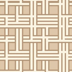 Naklejka premium Grid pattern backgrounds brown line.
