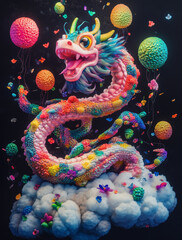 chinese new year dragon