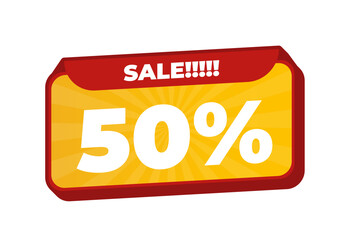 3D Pop Up Design Promo Sale Creative Designer