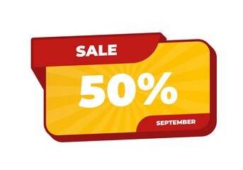 3D Pop Up Design Promo Sale Creative Designer