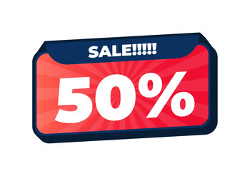 3D Pop Up Design Promo Sale Creative Designer