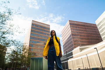 Young urban woman
