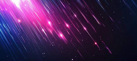 Naklejka premium Vivid Diagonal Colorful Abstract Background With Illuminated Lines, Rays, Swirls, And Motion