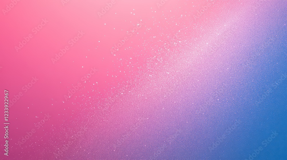 Aufkleber a vibrant pink and blue grainy gradient background featuring a dynamic noise texture.