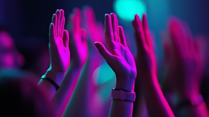 Hybrid Event Training Meeting. Promotion Applause, 