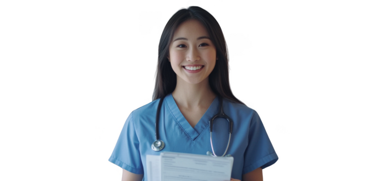 doctor holding clipboard