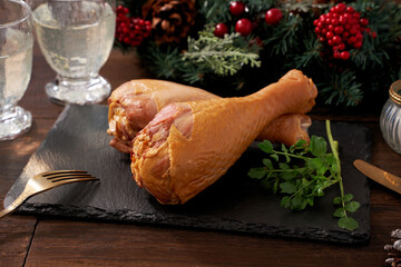 ターキーレッグ　クリスマスイメージ