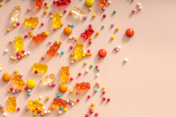 Gummy Bears and Sprinkles cover or background
