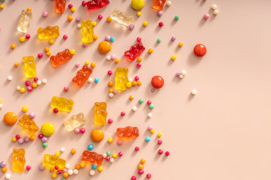 Gummy Bears and Sprinkles cover or background