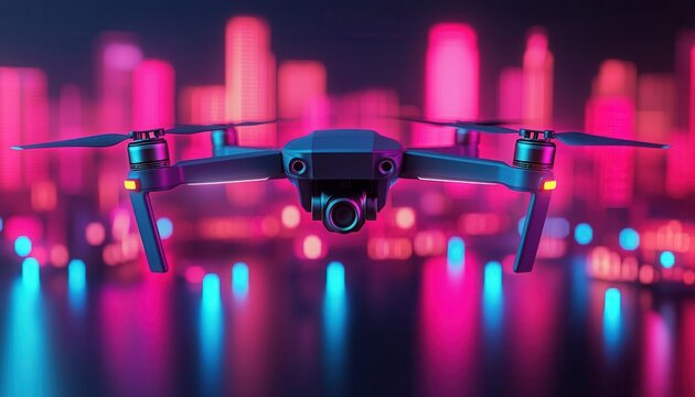 real estate marketing social media promotions technology. Futuristic glowing dashboards integrating drone photography into real estate posts for tech-enhanced social media promotions