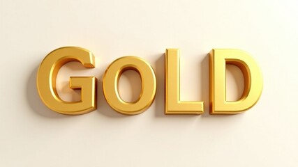 3D Gold Text Effect - Editable Photo
