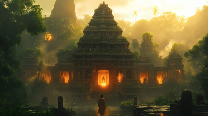 Enigmatic Ancient Temple