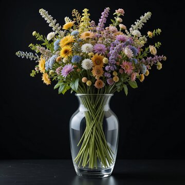 Primer plano de hermosas flores.