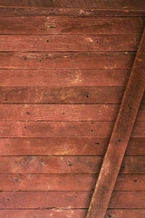 A textured wooden wall with natural signs of aging, offering a visually rich rustic aesthetic. Perfect for backgrounds, vintage design projects, and textures.