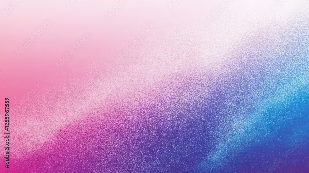 Fototapete an abstract gradient background blending pink, blue, and purple hues with a grainy noise texture. th