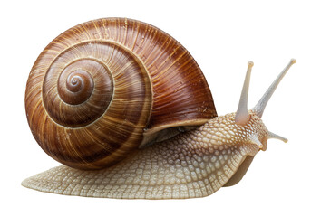 Snail PNG - Transparent Background File.