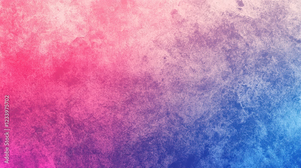 Poster an abstract gradient background blending pink, blue, and purple hues with a grainy noise texture. th