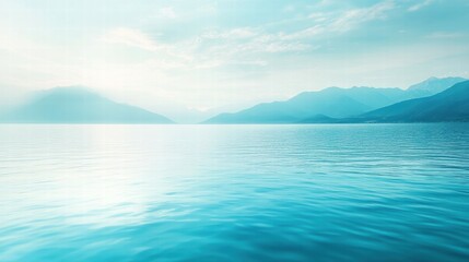 A Calming Background with Soft Aquamarine Palette
