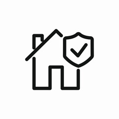 house security protection guard icon vector sign
