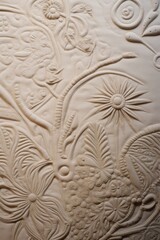 A minimal flower border texture craft backgrounds.