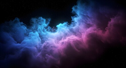 Nebulosa abstracta del espacio exterior de la Tierra