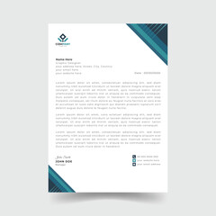 Minimalist and Stylish Letterhead Template
