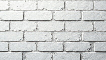 Fototapeta premium Clean, uniform, light gray bricks, subtle mortar lines, urban, architecture