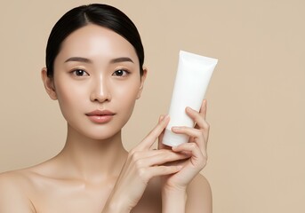 A Skincare Product Promotion with Korean Beauty Model